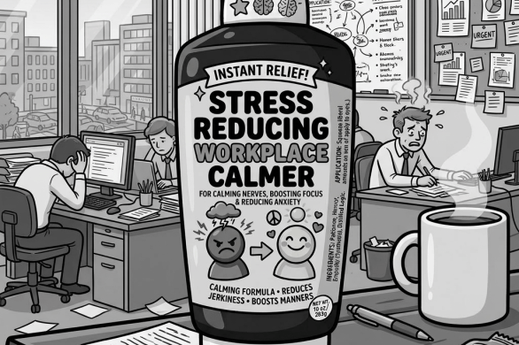 Bottle labeled Anti-A-Hole Cream for attitude adjustment and civility with calming formula